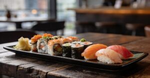 Sushi Katowice: od 6 do 50 szt. w Mijuba Sushi Bar – dowóz i na miejscu