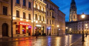 Mariacka Katowice: mapa i lokalizacja w centrum miasta