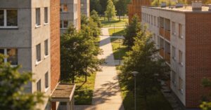 Ligota akademiki: życie na osiedlu Uniwersytetu Śląskiego w Katowicach